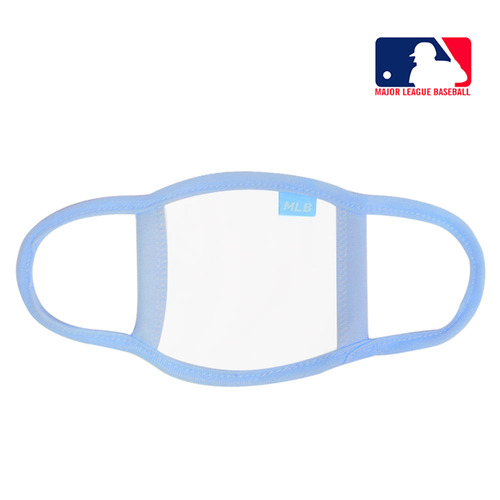 MLB 마스크 정품 아동 면재질 패션마스크 야구 블루