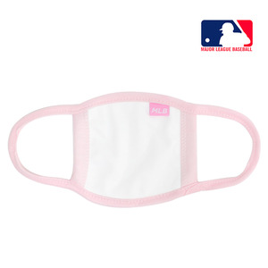 MLB 마스크 정품 아동 면재질 패션마스크 야구 핑크