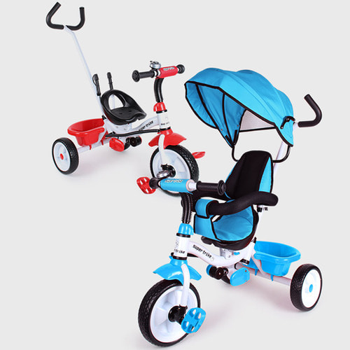 슈퍼트라이크 세발자전거 아동 바이크 햇빛가리개