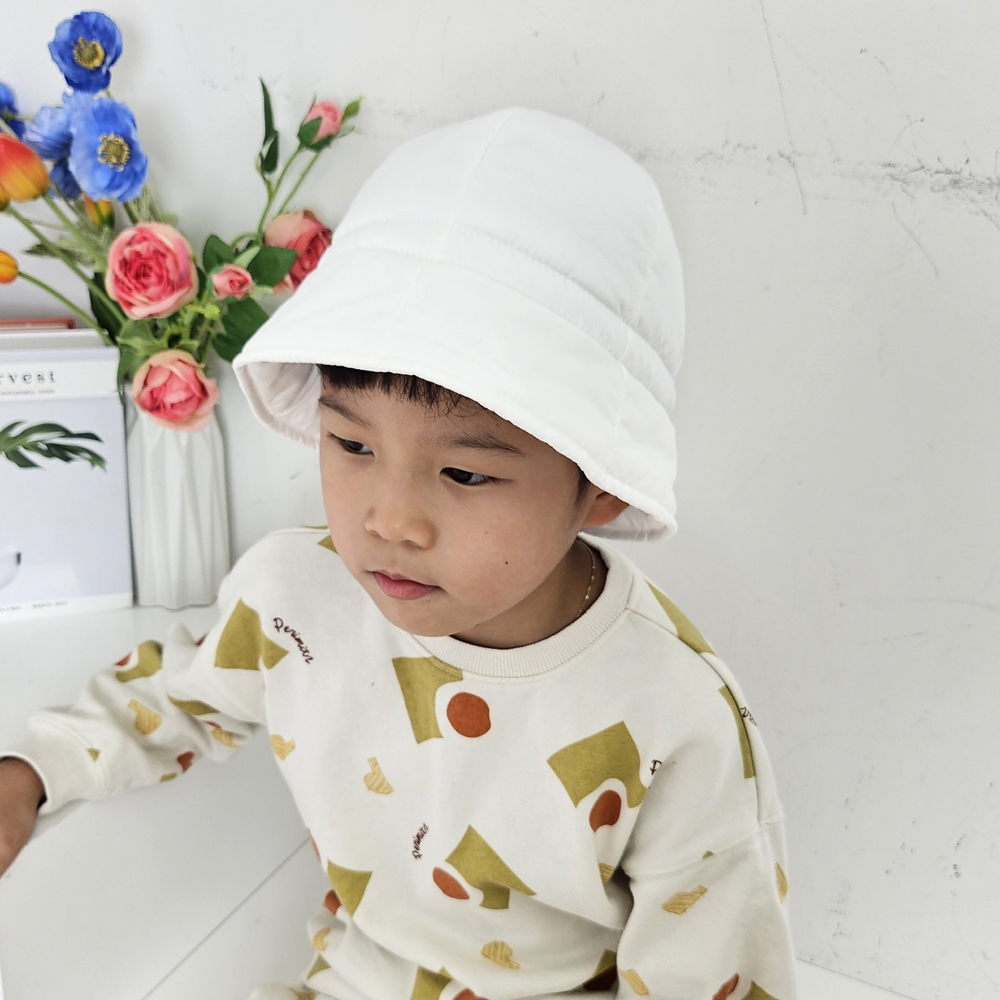 유아동 패딩 육각 벙거지 모자 CT23FW02